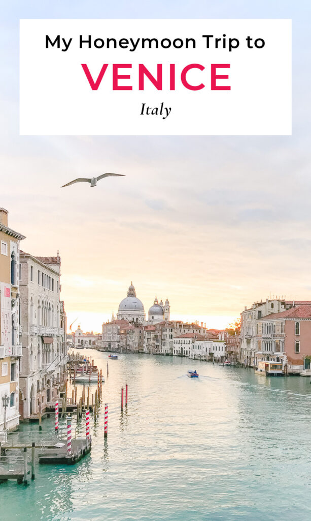 Grand Canal Sunrise in Venice Italy