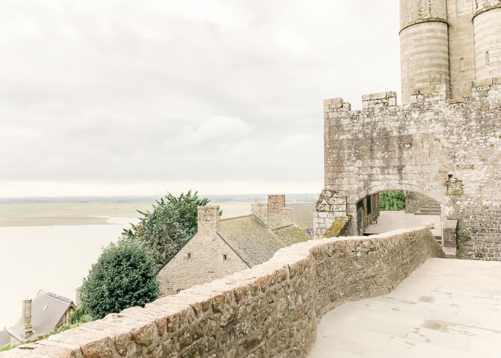 On the Mont St Michel Island