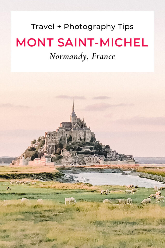 Mont Saint Michel in Normandy, France