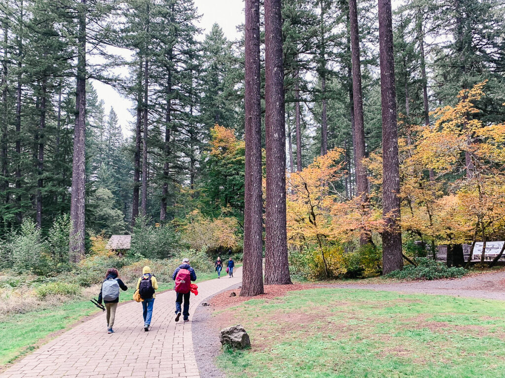 The Day Use Area in Silver Lakes State Park in Oregon