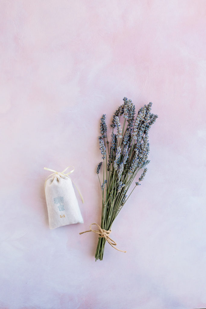 Bundles of lavender and sachet - How to Harvest and Dry Lavender