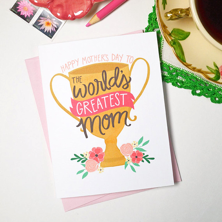 World's Greatest Mom card