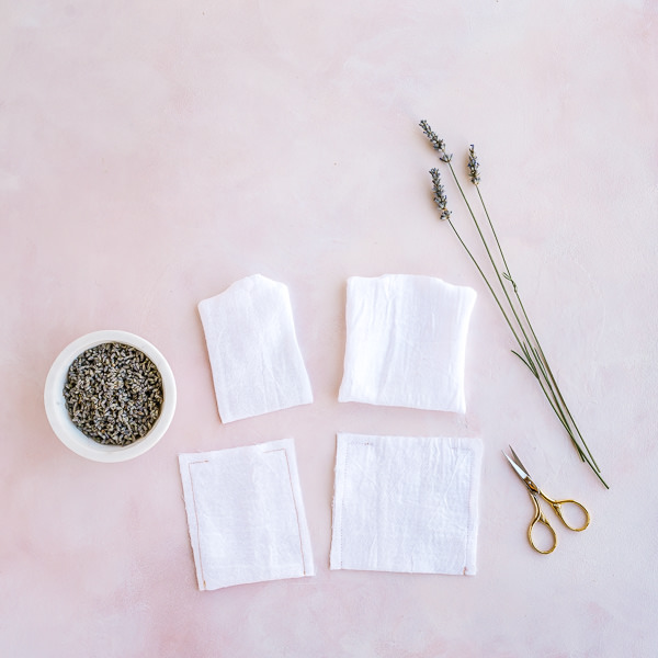 How to make lavender sachets