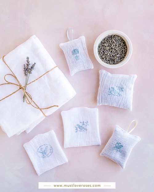 DIY Lavender Sachet Tutorial - How to Make Lavender Sachets