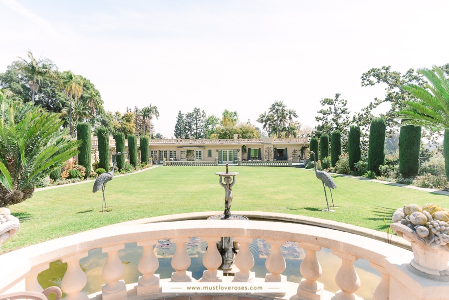 Visiting the Virginia Robinson Gardens in Beverly Hills California