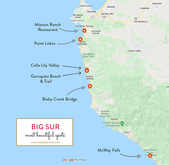 Best Spots in Big Sur